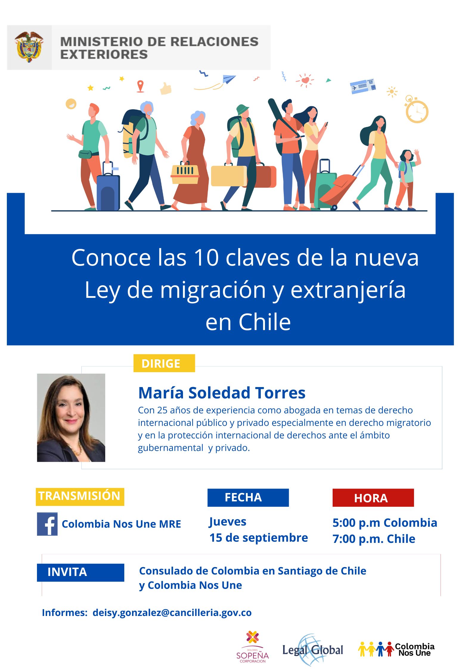 La Charla “conoce Las 10 Claves De La Nueva Ley De Migración Y Extranjería En Chile” Se Realiza 7751